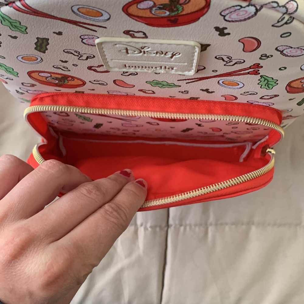 Loungefly Mickey Ramen Mini Backpack - Picture 4 of 4